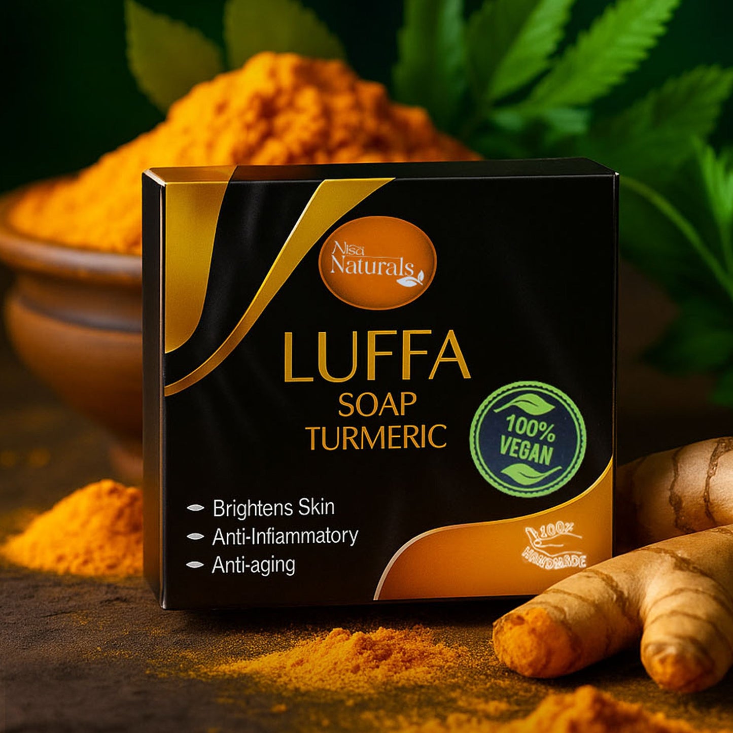 Turmeric Luffa Soap