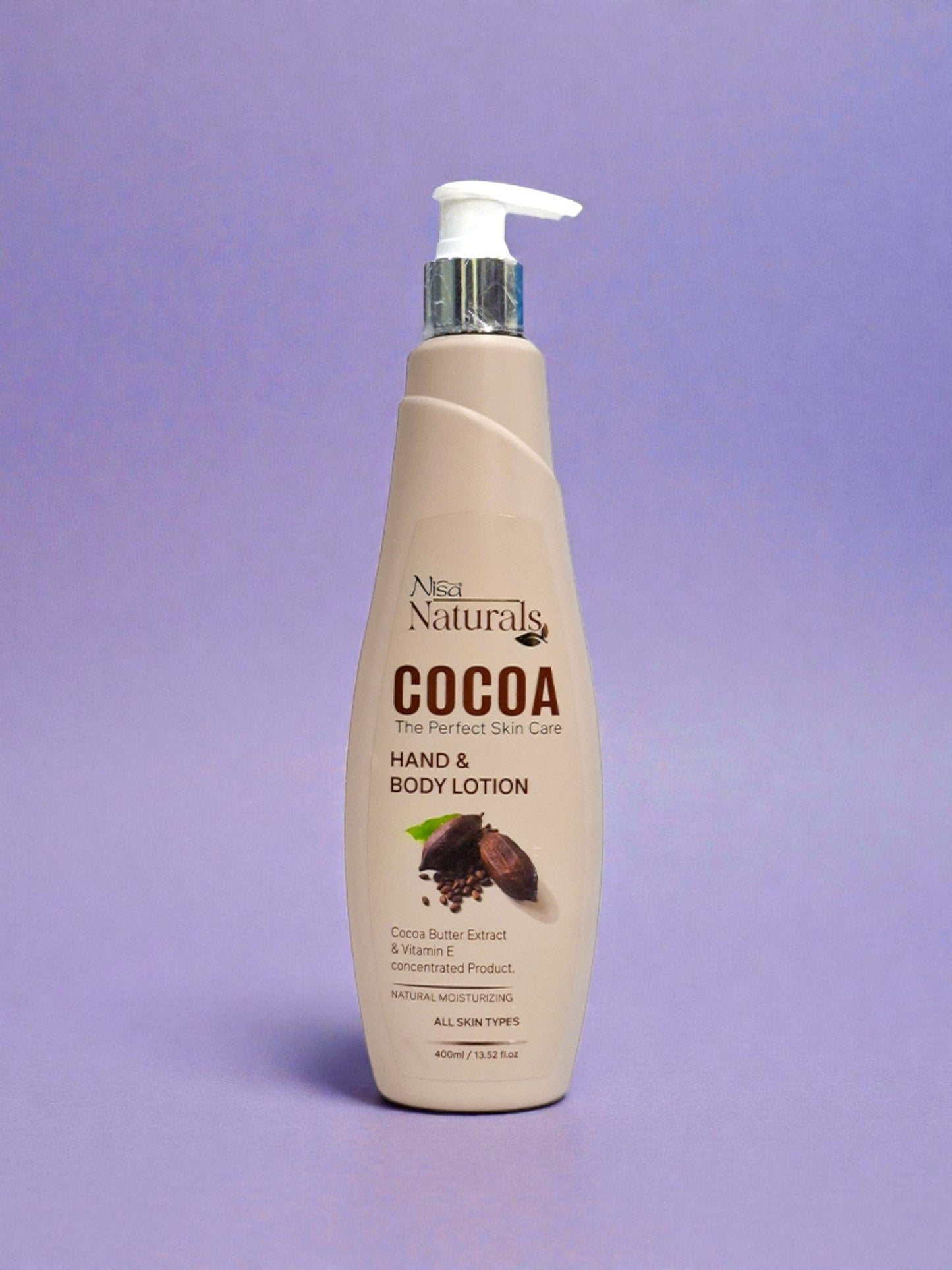 Cocoa Lotion 400ml - Face, Hand & Body