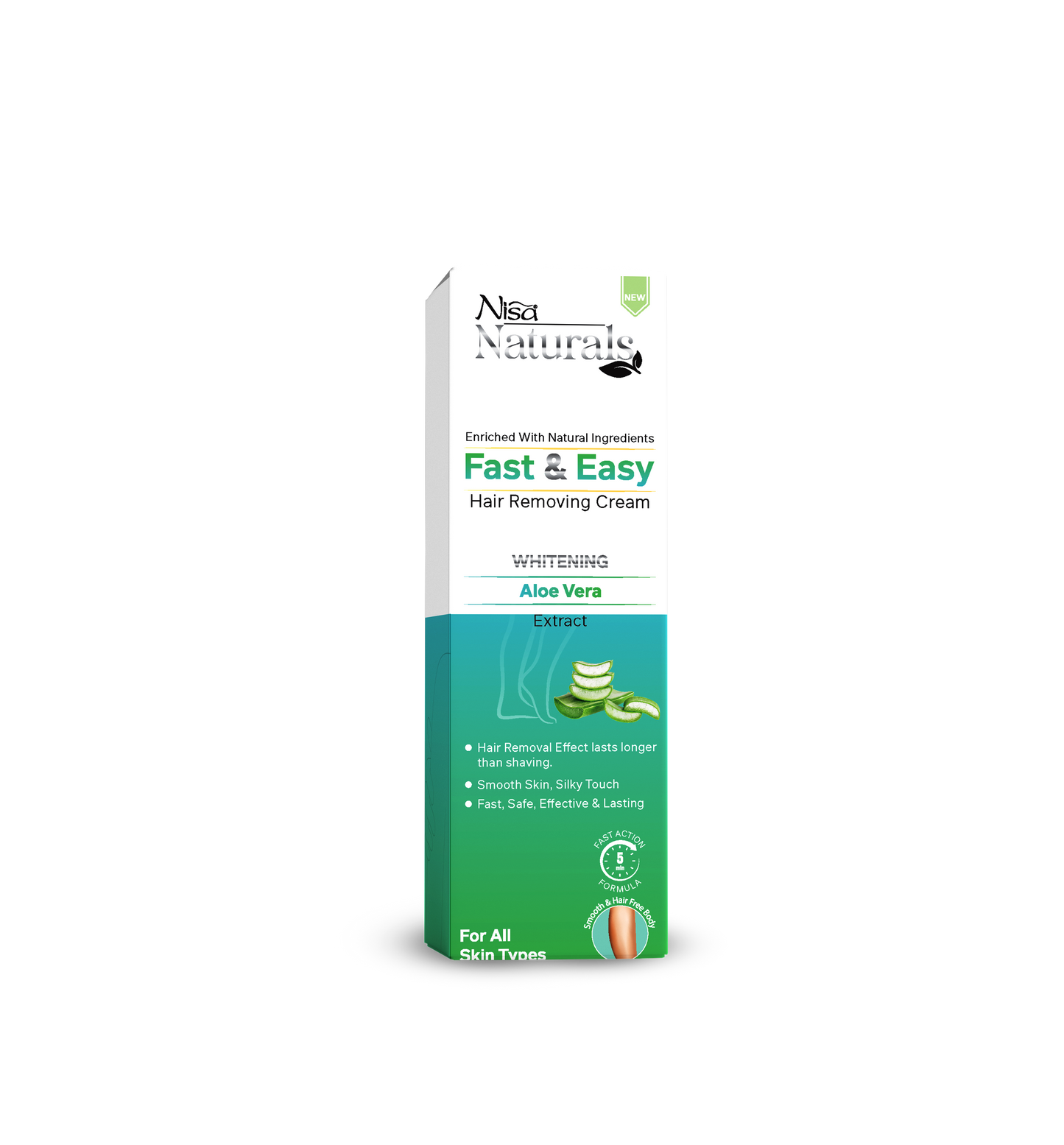 Hair Removal Cream - Aloe vera 120ml
