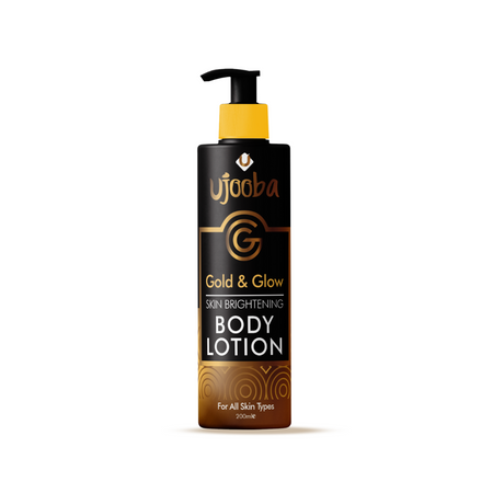 Ujooba Gold & Glow Skin Brightening Body Lotion 250ML - Ujoobabeauty