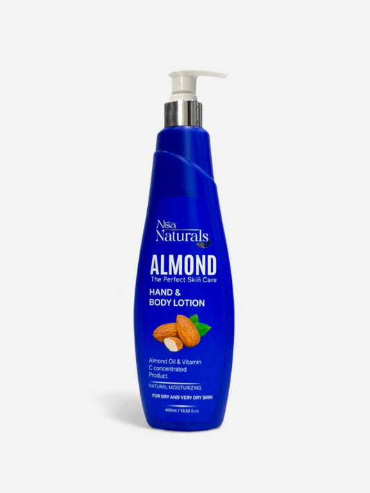 Almond Lotion 400ml - Face, Hand & Body