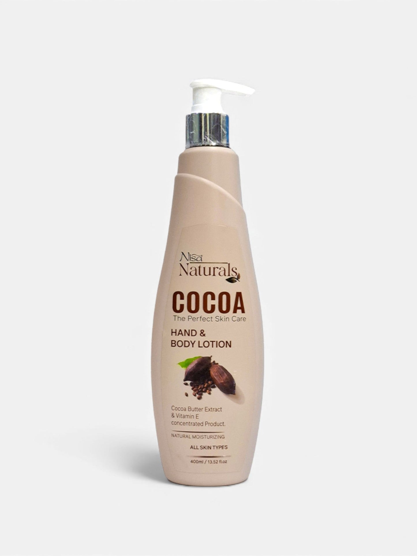 Cocoa Lotion 400ml - Face, Hand & Body