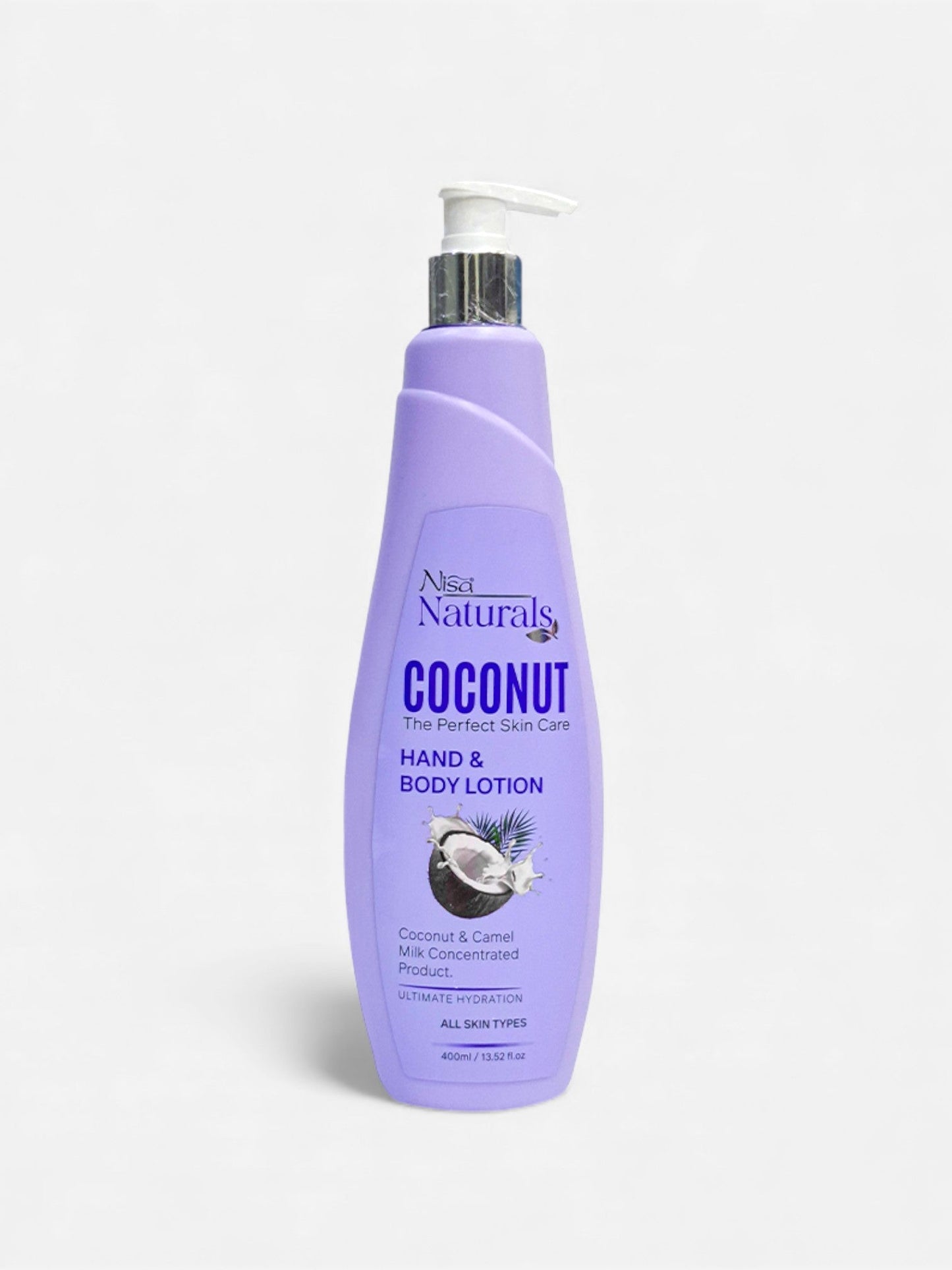 Coconut Lotion 400ml - Face, Hand & Body