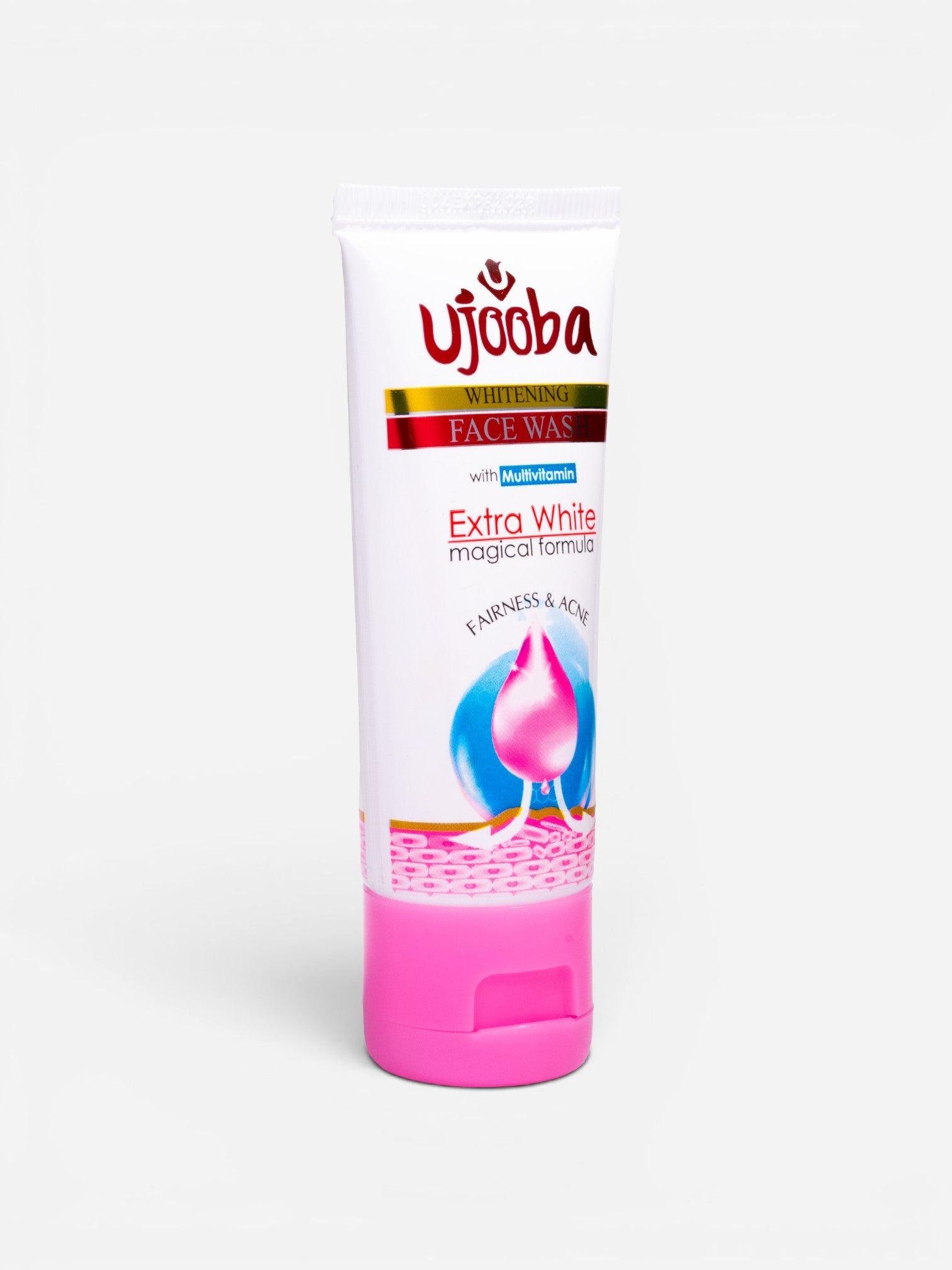 Extra Whitening Face Wash 60ml - Ujoobabeauty
