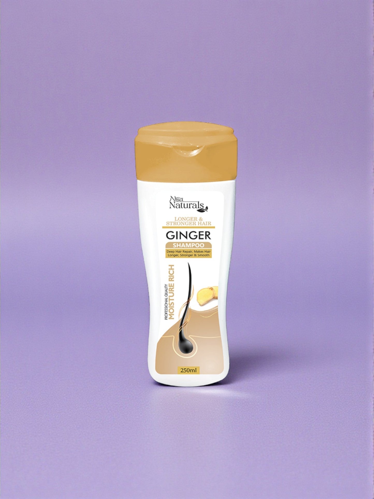 Ginger Longer & Stronger Hair Shampoo 250ml