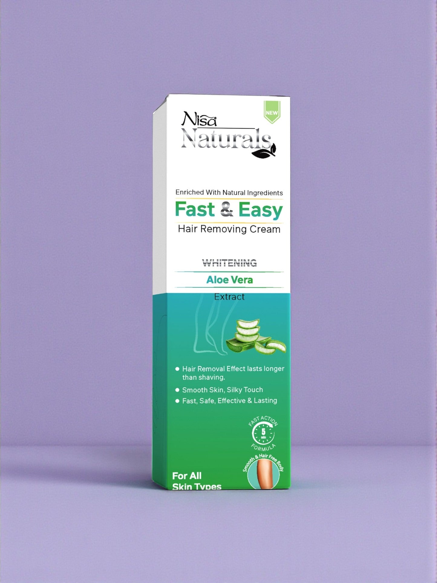 Hair Removal Cream - Aloe vera 120ml