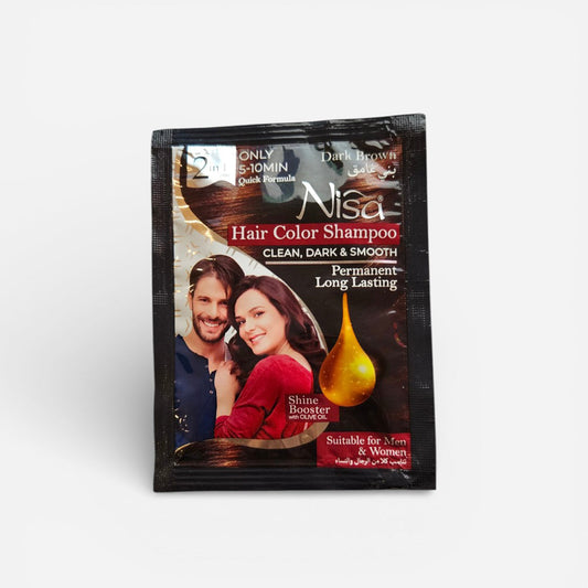 Hair Color Shampoo -  Natural Black