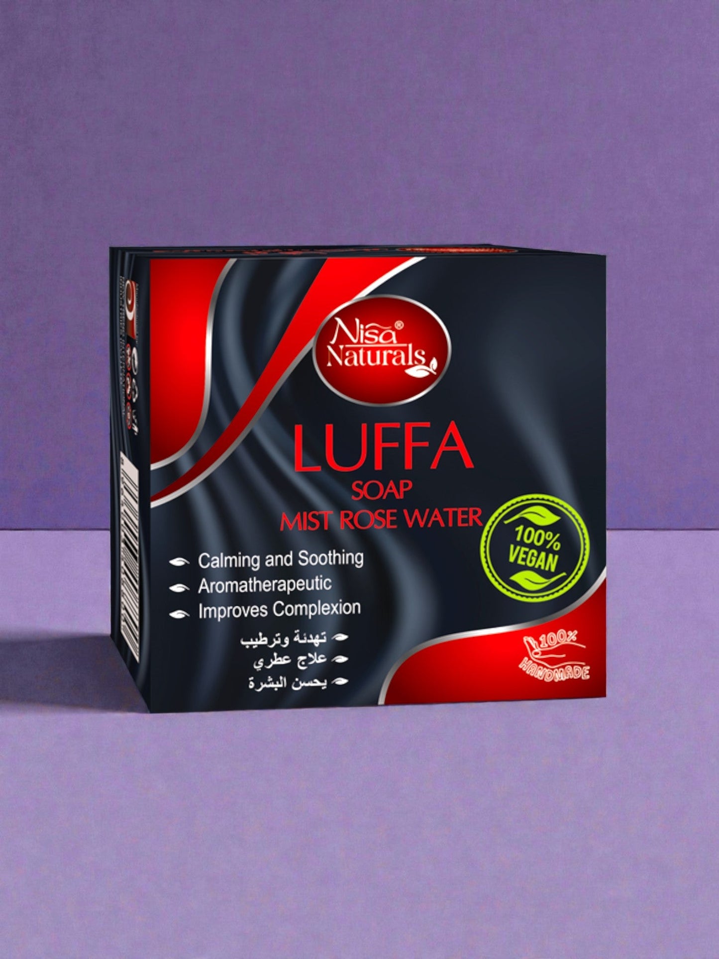 Mist Rose Water Luffa Soap