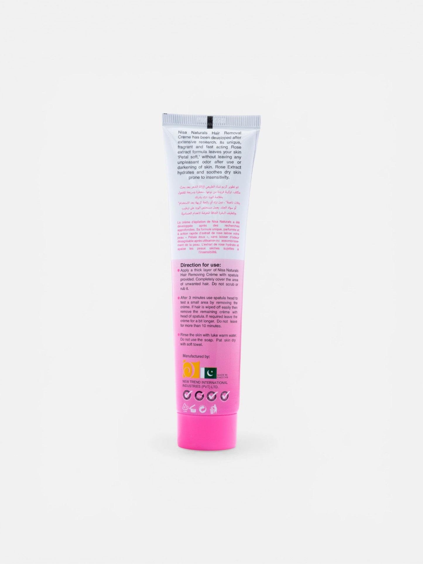 Hair Removal Cream - Rose 120ml