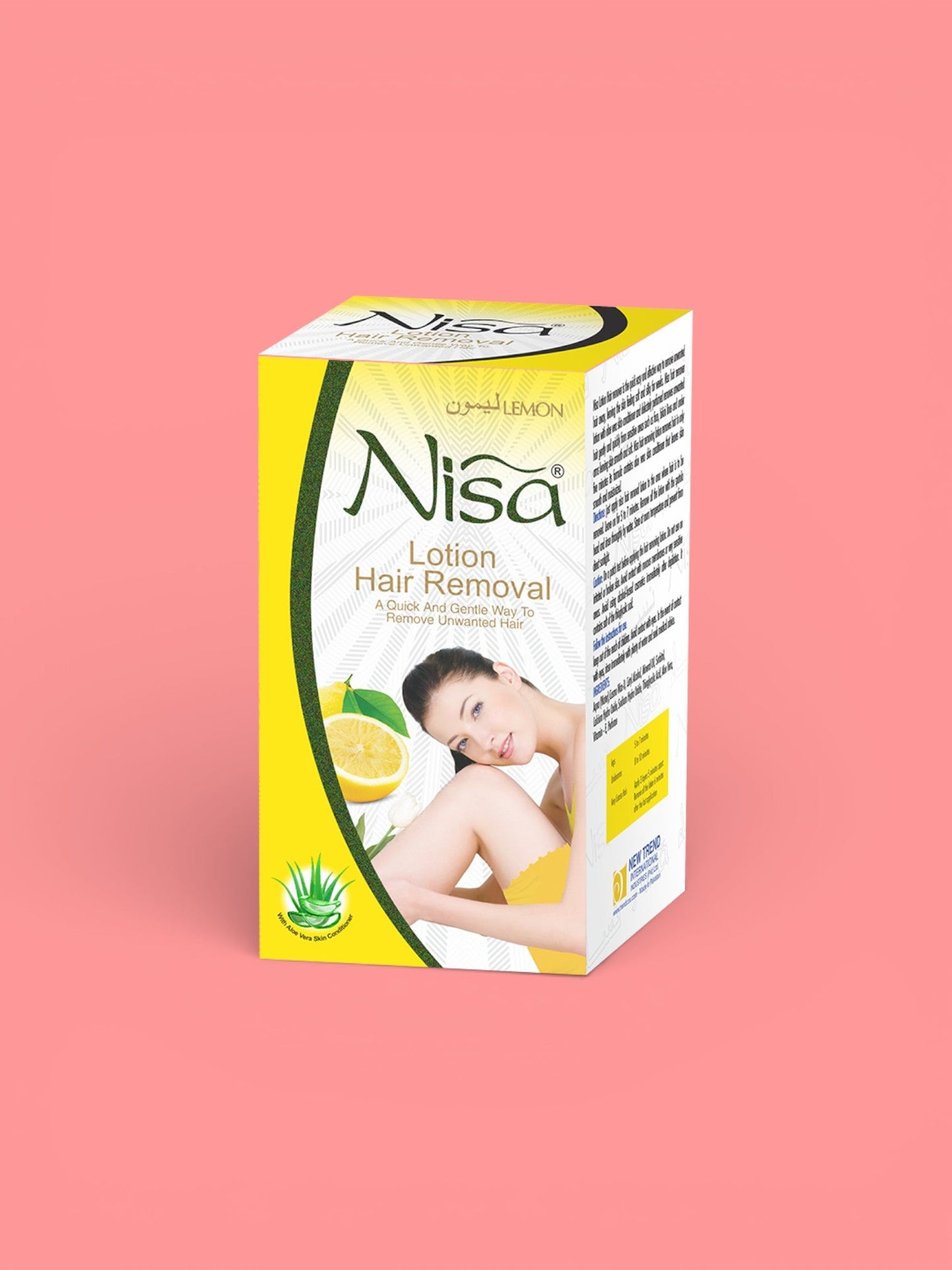 Lemon Hair Removal Lotion 120ml