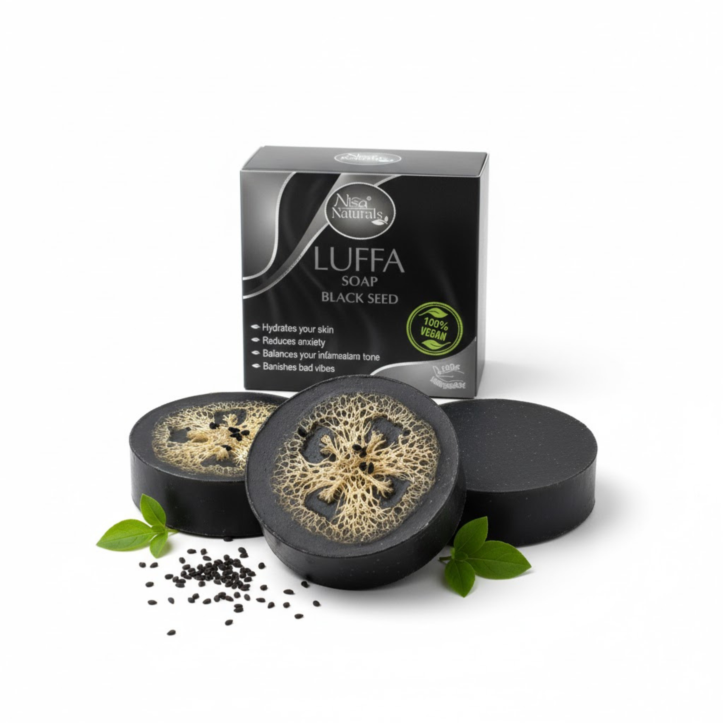 Black Seed Luffa Soap